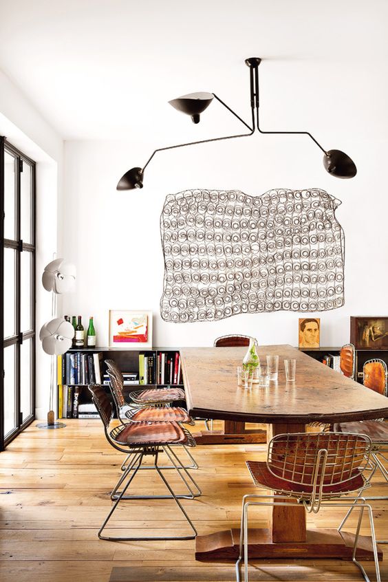 Serge Mouille Ceiling Lamp